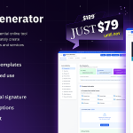 Professional Invoice Generator - 20 Templates, Dual Storage, Business Intelligence, SaaS Ready