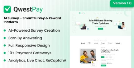 QwestPay - AI Survey Generator Reward Platform