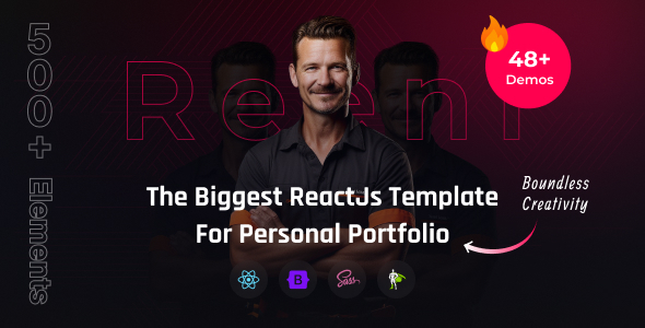 Reeni – Personal Portfolio CV Resume ReactJs Template Reeni – Personal Portfolio CV Resume ReactJs Template
