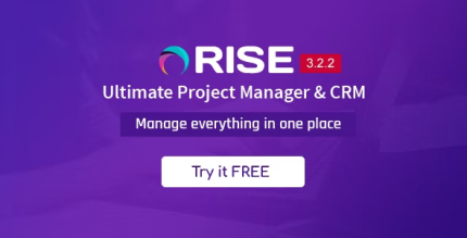 RISE - Ultimate Project Manager CRM