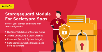 StorageGuard Module for SocietyPro Saas