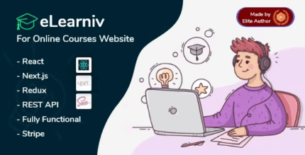 eLearniv - React Next.js 15 Learning Management System