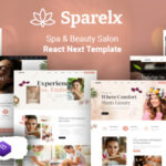 Sparelax - Spa Beauty React NextJs Template