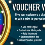 Voucher Wheel - Engage and give prizes to your customers
