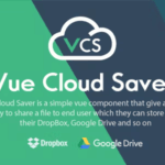 Vue Cloud Saver - Vue Component for File Sharing
