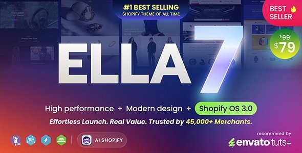 Ella – Multipurpose Shopify Theme OS 3.0 (Theme Block) Download
