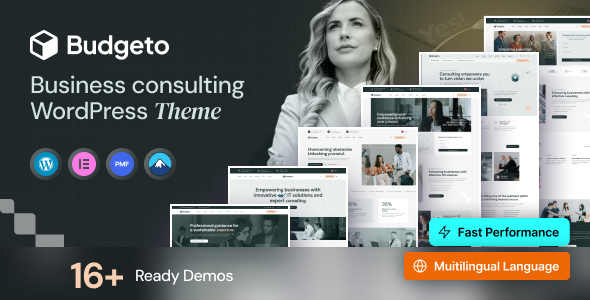 Budgeto – Business Consulting WordPress Theme