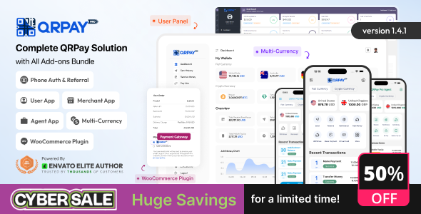 QRPay Pro – Complete QRPay Solution with All Add-ons Bundle