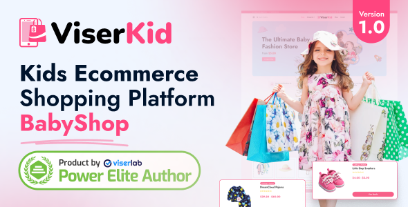 ViserKid – Kids Ecommerce Shopping Platform | BabyShop