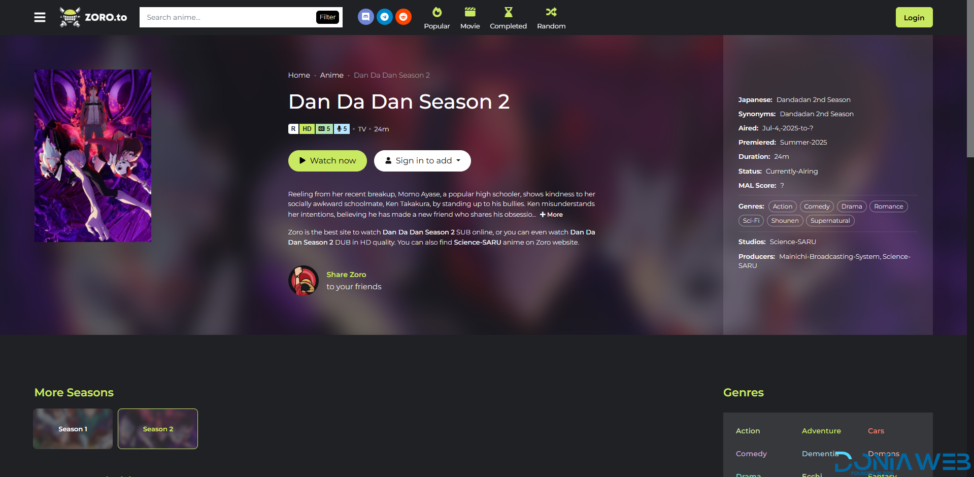 Zoro – Automated Anime Streaming Platform 3.0 Download
