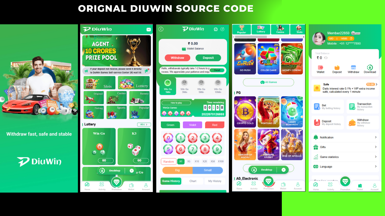 Diuwin game source code original download