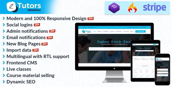 Menorah Directory v4.0 – Online Video Classes Tutoring Script